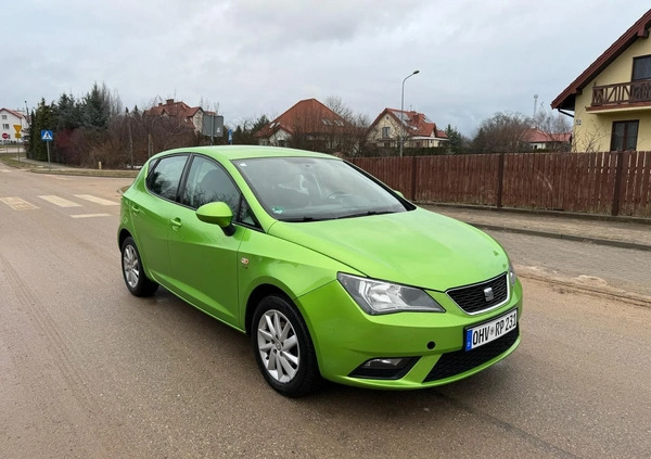 Seat Ibiza cena 17000 przebieg: 152000, rok produkcji 2012 z Nidzica małe 254